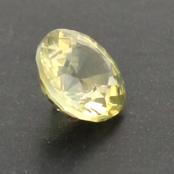 Chrysoberyl # 1.25 Carat # Apple Green Color # Natural Gemstone # Ethically Sourced Gemstone - Sri Lanka - Image 3