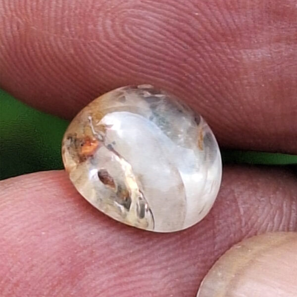 Natural White Sapphire # 5.16 Carat # Unique Rutile Inclusions # For Unique Jewelry # Our Village to Your Collection - Sri Lanka - Image 3