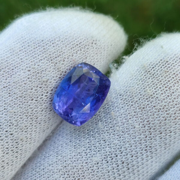 Tanzanite 4.63 Carat Cushion Cut – Ideal for High-End Jewelry or Collectors - Limited Source from Merelani Hills region of Tanzania