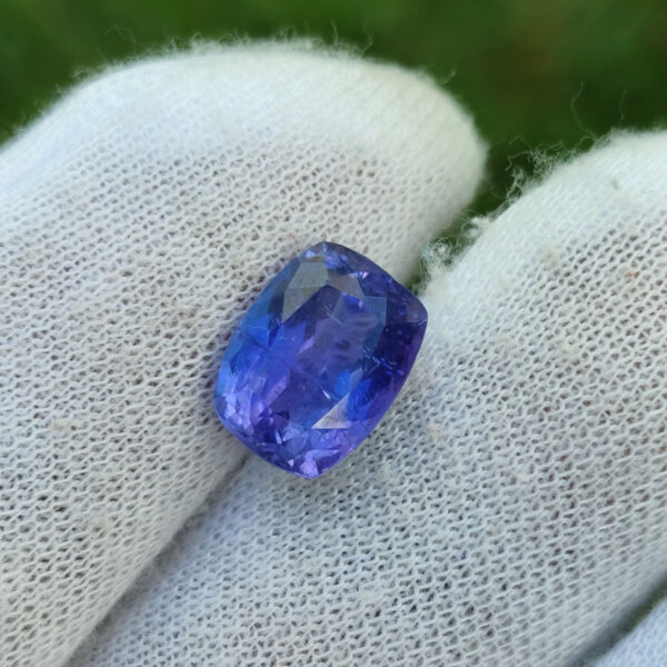 Tanzanite 4.63 Carat Cushion Cut – Ideal for High-End Jewelry or Collectors - Limited Source from Merelani Hills region of Tanzania - Image 2